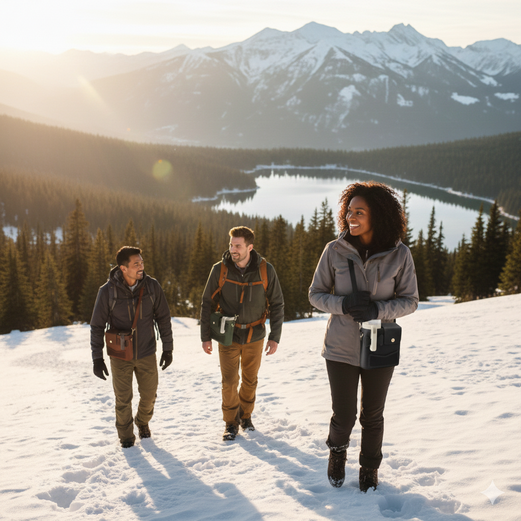 Sac de transport pour bouteille grande capacité avec compartiments – cuir PU